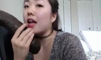 Asian Girl With Black Big Cock