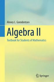 Algebra II - Textbook for Students of Mathematics (2017) (Pdf,Epub) Gooner