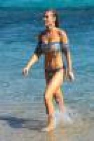 Joanna Krupa spotted in bikini at beach on Mykonos Island 72017
