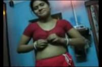 Indian women show her nude body to his boy friend first time with HINDI audio