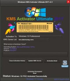 Windows KMS Activator Ultimate 2017 v3.5 + Portable [CracksNow]
