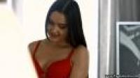 Teeny Lovers - Aziza - Seduced by Her Red Lingerie