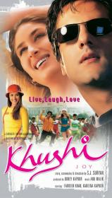 Khushi (2003) 720p HDRip - [Tamil + Telugu + Hindi + Kannada + Malayalam + Bengali]