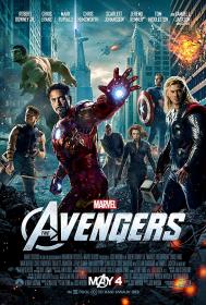 The Avengers (2012) 720p - BDRip - x264 -  [Hindi + Tamil + Telugu + Eng] - ESub <span style=color:#39a8bb>- MovCr</span>