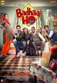 SkymoviesHD in - Badhaai Ho (2018) Bollywood Hindi Movie PerDVDRip x264 AAC 720p [850MB]