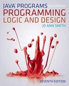 Java (TM) Programs to Accompany Programming Logic and Design