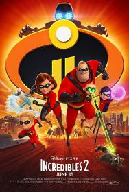 Incredibles 2 (2018) HDRip - 720p - HQ Clean [Hindi + Telugu + Tamil + Eng(Original)] - <span style=color:#39a8bb>[MovCr]</span>