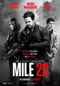 Mile 22 (2018) English 720p HDRip x264 ESubs 750MB