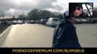 BUMS BUS - German Busty MILF Banged In Wild Outdoor Van XXX SD