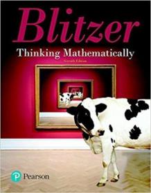 Thinking Mathematically (7th Ed)