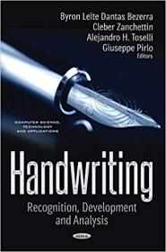 Handwriting Recognition, Development and Analysis