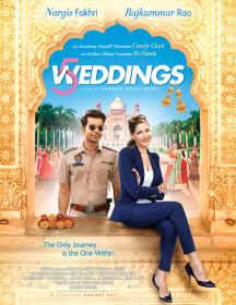 5 Weddings (2018) Hindi 720p Desi pDVDRip [Audio Cleand] x264 1.1GB
