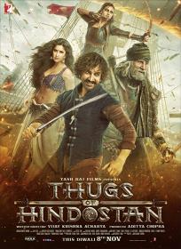 Thugs of Hindostan (2018) 720p - Pre-DVDRip - x264 - Line Auds [Hindi + Tamil + Telugu] - 1.4GB <span style=color:#39a8bb>- MovCr</span>