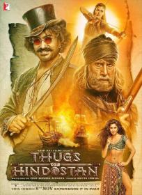Thugs of Hindostan (2018) Hindi UntoucheD Desi Pre DVDRip V2 [Audio Cleand] x264 950MB