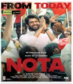 NOTA (2018)[Telugu - Proper HQ 720p HDRip - x265 - HEVC - DD AC3 5.1 - 900MB - ESubs]