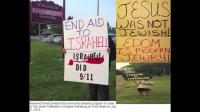 Former Atheist protests Israel and the IDF at a Synagogue  Israel did 9-11! Wake up!