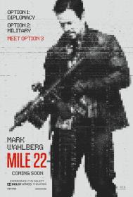 22英里 Mile 22 2018 英语中字 720p BluRay x264 AC3-圣城家园