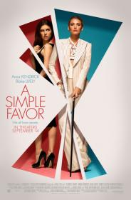 A Simple Favor 2018 DVDRip XviD AC3<span style=color:#39a8bb>-EVO</span>