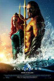 Aquaman (2018) New (2D) HDCAM-Rip - 720p - HQ Line [Hindi + Telugu + Tamil + Eng]-1GB <span style=color:#39a8bb>[MovCr]</span>