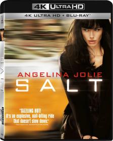 Salt (2010) 2160p 10bit BluRay x265 HEVC [Org BD 5 1 Hindi + AAC 7.1 English] MSubs ~