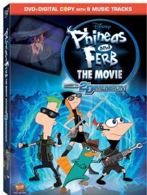 Phineas and Ferb the Movie Across the 2nd Dimension (2011)[720p - BD-Rip - [Tamil + Telugu + Hindi + Eng] - x264 - 700MB]