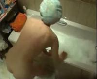 My Mum Masturbating in Bath Tube Caught by Hidden Cam