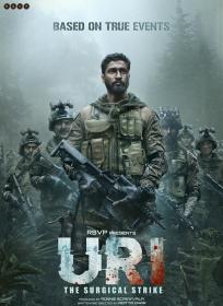 Uri The Surgical Strike (2019)[Hindi HQ Real DVDScr - x264 - 250MB]