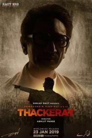 Thackeray (2019) Hindi PreDVDRip - 700MB - x264 - 1CD - MP3