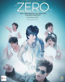 Zero (2018)[Hindi Proper HQ 720p HD AVC - x264 - DD 5.1 - 1.8GB - ESubs]