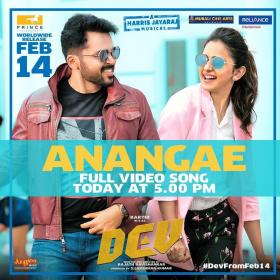 Anangae Sinungalama (From Dev) - Full Video Song HD AVC 1080p