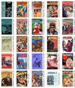 Old Pulp Magazines Collection 21