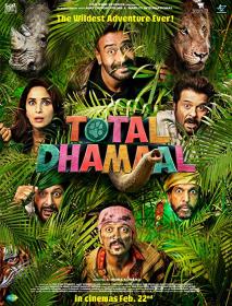 Total Dhamaal (2019) [Hindi - HDRip - Xvid - MP3 - 700MB]