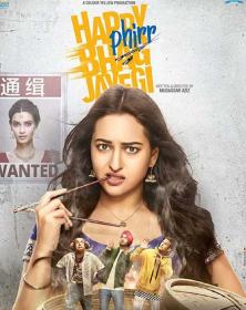Happy Phir Bhag Jaayegi (2018) Hindi HDRip x264 AC3 700MB