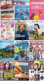 50 Assorted Magazines - April 18 2019