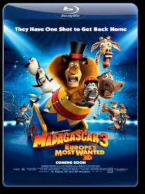 Madagascar 3 Europe's Most Wanted 2012 BDRip 1080p Rus Eng