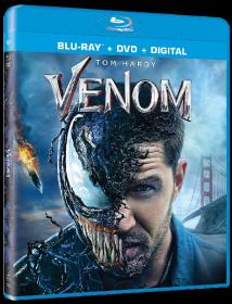 Venom 1 2018 BR EAC3 VFF VFQ ENG 1080p x265 10Bits T0M