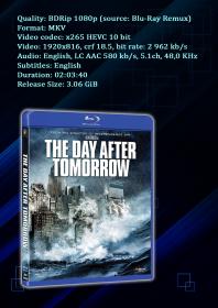 The Day After Tomorrow 2004 1080p BluRay x265 HEVC 10bit 5,1ch(xxxpav69)