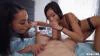 Share My BF  Alexis Tae  Vina Sky Defective Blindfold Threesome