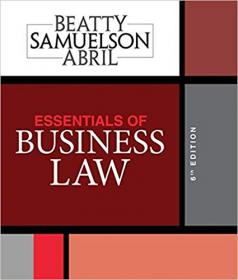 Essentials of Business Law 6th Edition