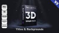 DesignOptimal - 3D Titles Pack V3 22808767