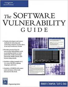 Software Vulnerability Guide