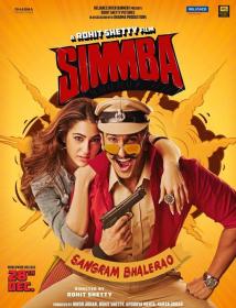 Simmba (2018) [Hindi - 720p HQ BDRip - x264 - AC3 DD 5.1 - 1.4GB - ESubs]
