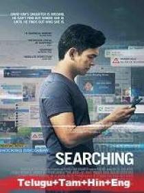 Searching (2018) 720p BluRay Original Auds [Telugu + Tamil + Hindi + Eng] 1.1GB ESub