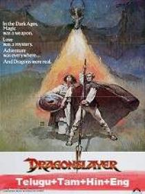 Dragonslayer (1981) 720p BluRay - [Telugu + Tamil + Hindi + Eng] 1.2GB ESub