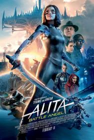 Alita Battle Angel (2019) [720p HDRip - HQ Line Audios - [Tamil + Telugu + Hindi + Eng] - x264 - 1GB]