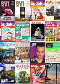 40 Assorted Magazines - June 26 2019
