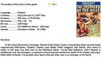 The Sheperd of the Hills  (Drama 1941)  John Wayne  720p  BrRip
