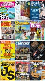 50 Assorted Magazines - July 05 2019