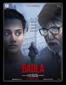 Badla (2019) Hindi 720p WEB-Rip x264 AC3 5.1 - ESUB  --~CancerBK00--~