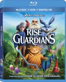 Rise of the Guardians (2012) BluRay - 720p - [Hindi +Telugu + Tamil +  Eng] ESub